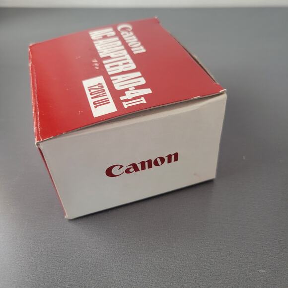 Canon AC Adapter AD-4 II 120V UL Power Supply 4.5V 600mA Charger Original  Box - Picture 10 of 12